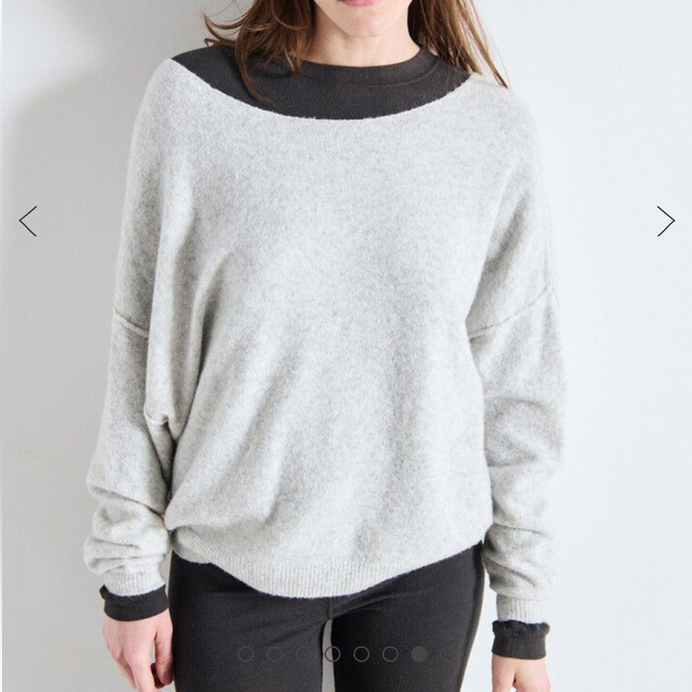American Vintage Heather Grey Jumper size XS/S
